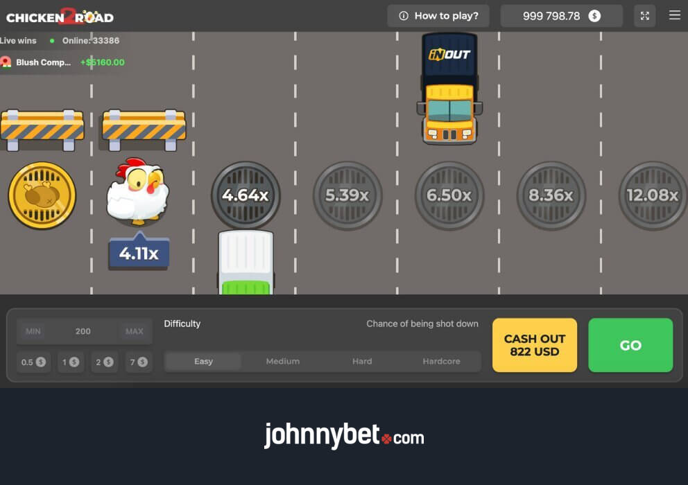 casino chicken road game
